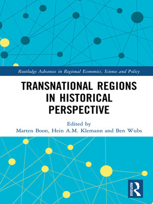 cover image of Transnational Regions in Historical Perspective